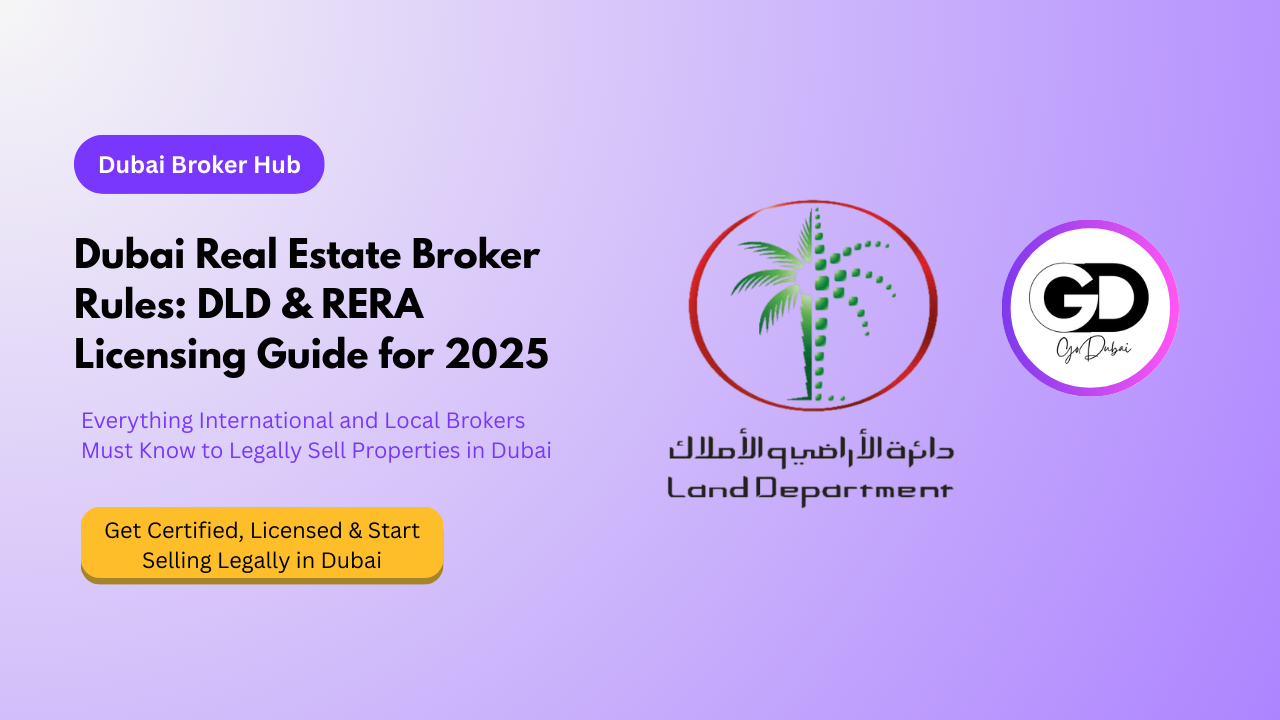 Dubai Real Estate Regulations for Brokers – DLD & RERA Rules
