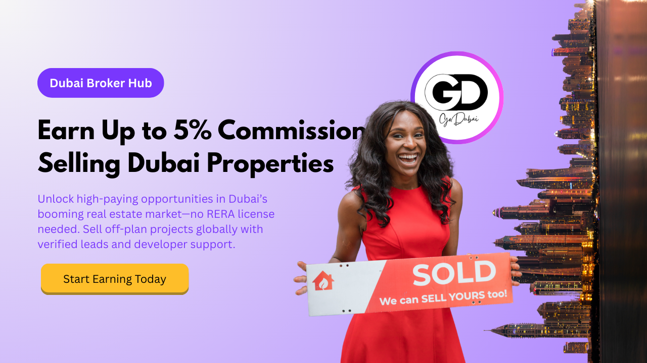 Dubai Broker Commissions & Earnings – How Much Can You Make?