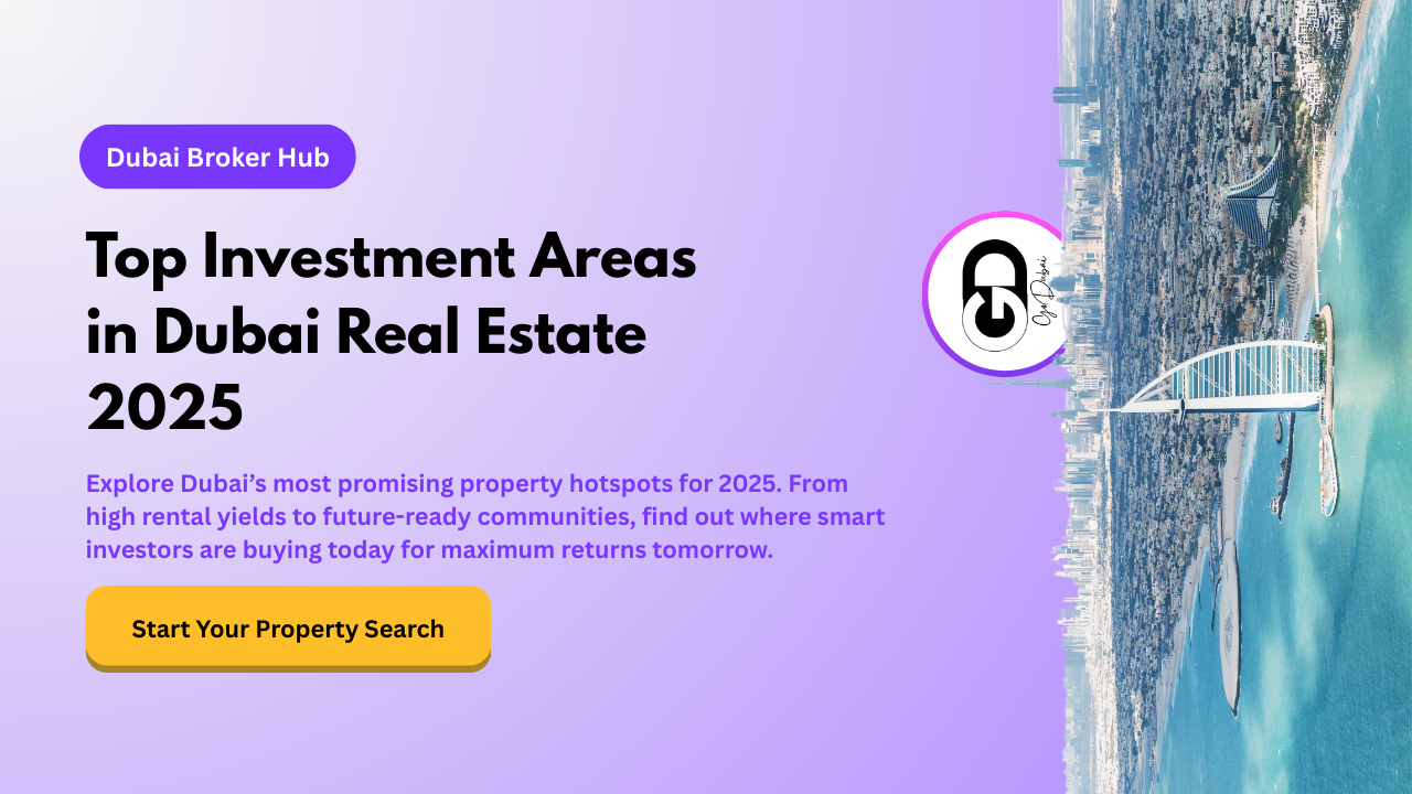 Best Areas to Invest in Dubai Real Estate 2025