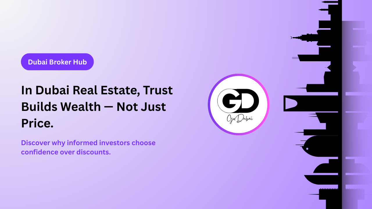 Why Trust Matters More Than Price in Dubai Real Estate