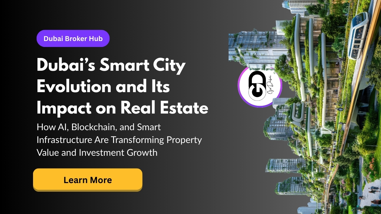 Impact of Smart City Initiatives on Dubai Real Estate