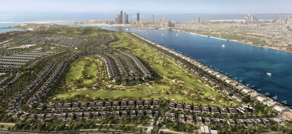 Hudayriyat Golf Estate in Al Hudayriat Island, Abu Dhabi